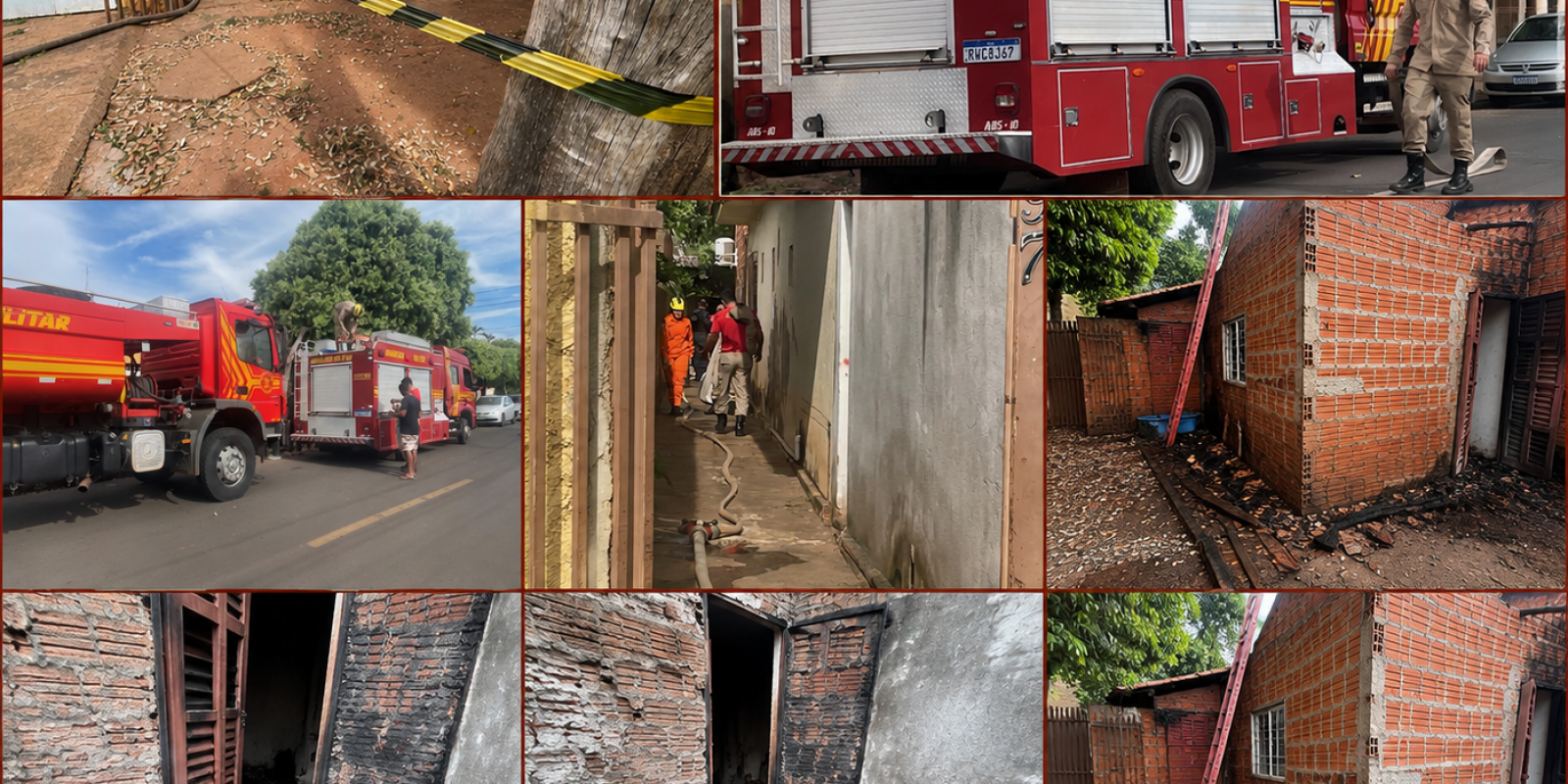 TRAGÉDIA EM TRÊS LAGOAS: Bombeiros usaram 2,5 mil litros de água para apagar incêndio em que morador foi encontrado morto dentro do banheiro
