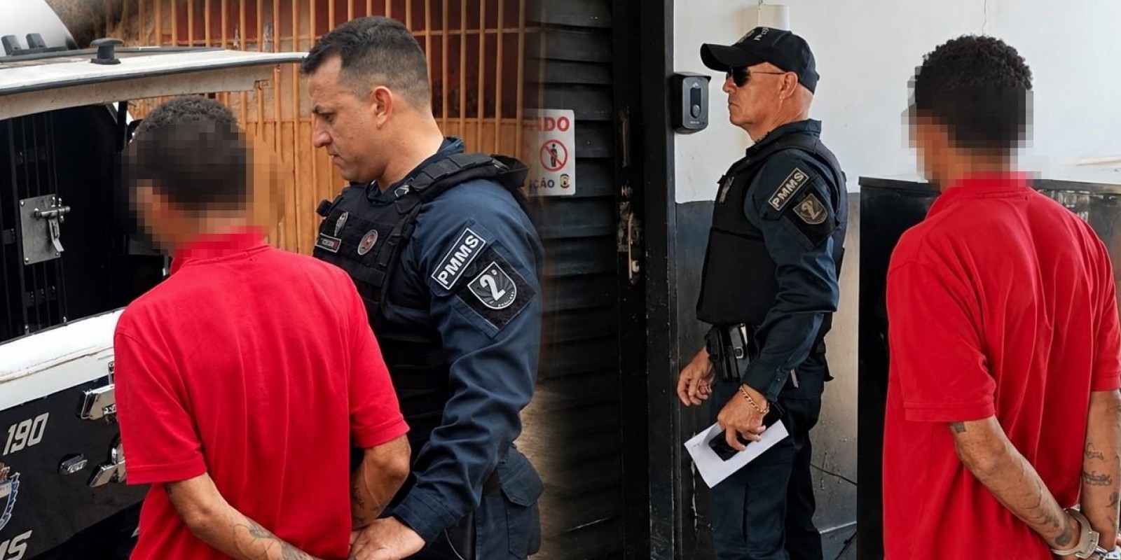 Velho conhecido da polícia, vulgo “Onça” tenta dar o pinote mas acaba preso em Três Lagoas  