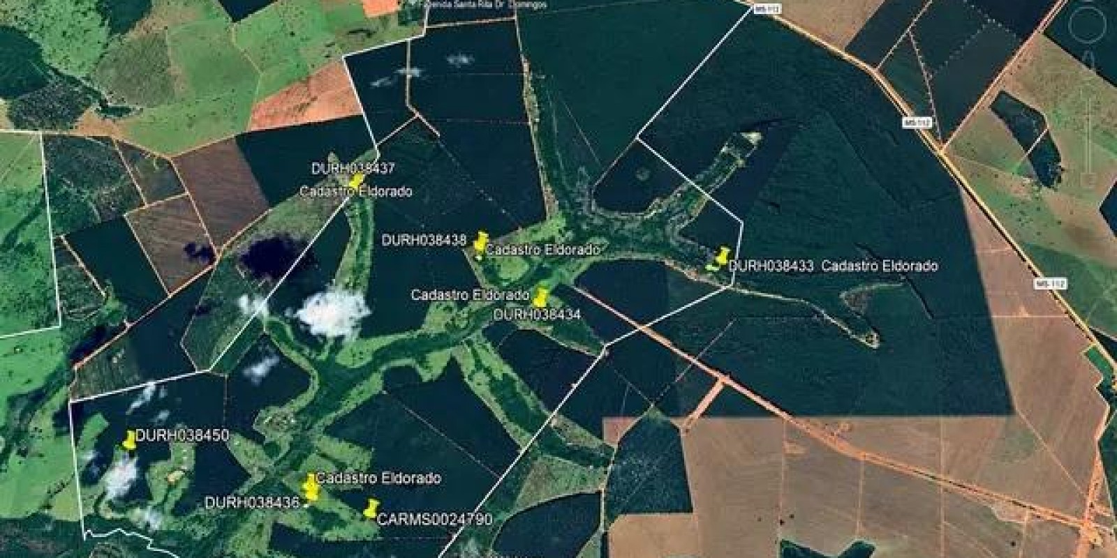 MP investiga regularização de barragens na Bacia do Rio Sucuriú em fazenda arrendada pela Eldorado Brasil de Três Lagoas 