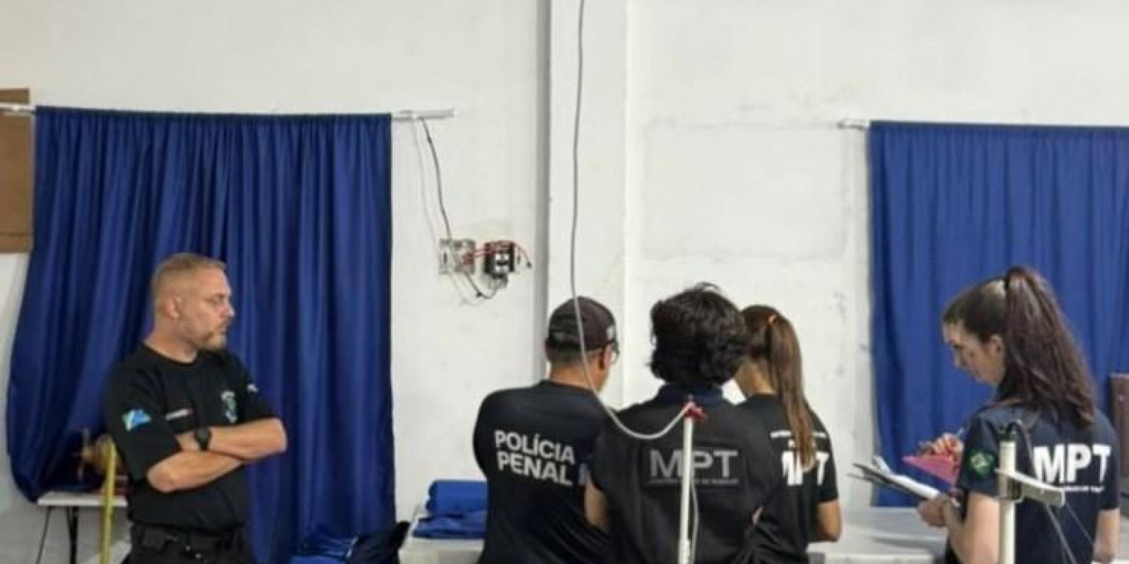 MPT faz inspeção em penitenciária de Três Lagoas após denúncia de irregularidades trabalhistas