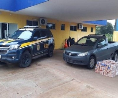 Droga que saiu de Três Lagoas é apreendida na região de Água Clara