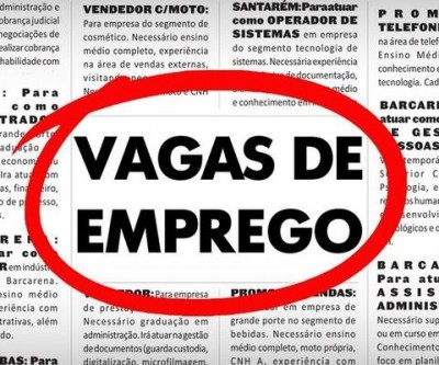 Confira as 29 vagas de emprego disponíveis nesta quarta (18) em Três Lagoas
