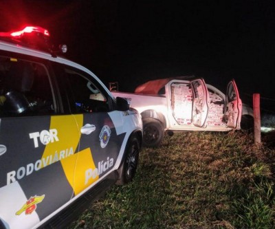 TOR intercepta em Castilho caminhonete roubada carregada com cigarros que iria para Andradina