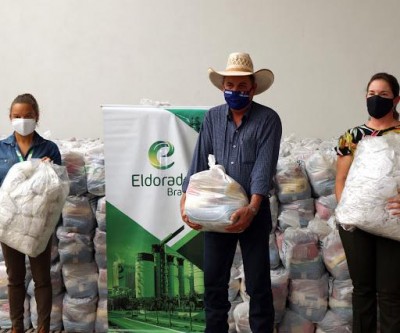 Eldorado doa mais de 4 mil cestas básicas e 121 mil máscaras ao município de Três Lagoas