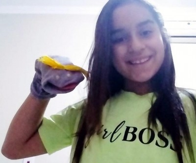 Alunos da Escola do Sesi de Três Lagoas criam teatro de fantoches em aula de Arte