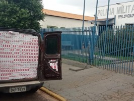Operação Hórus realiza apreensão de cigarros contrabandeados em Brasilândia (MS)