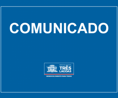 COMUNICADO – Cancelada a edição do Projeto “Vida na Praça” nesta sexta (20), no Jardim dos Ipês