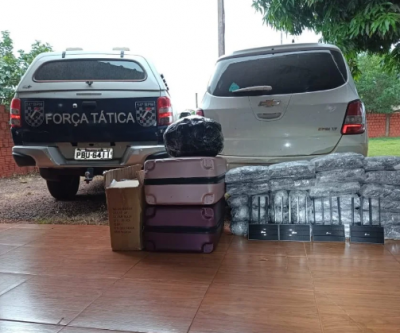 Operação Hórus/MS: Em Laguna Caarapã, Polícia Militar apreende mercadoria avaliada em R$ 97.442,00