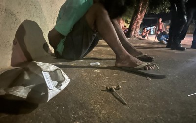 Policial à paisana prende homem que furtou ar condicionado de Sindicato no bairro Vila Nova 