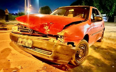 Veja o vídeo: Gestante passa mal após carro em que estava sofrer colisão no Vila Maria