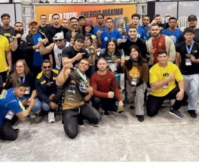 Equipe de Luta de Braço de Três Lagoas brilha em São Paulo e conquista títulos nacionais