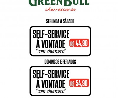 Green Bull Churrascaria conquista Três Lagoas com buffet completo e preço que cabe no bolso