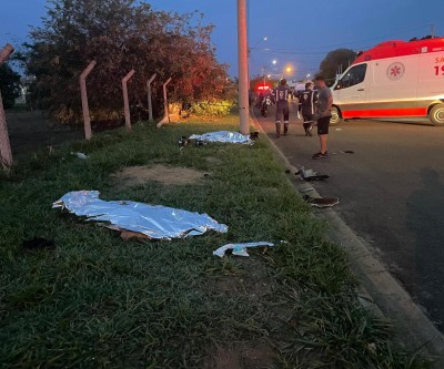 Tia e sobrinha perdem a vida em grave acidente entre moto e ônibus em Três Lagoas