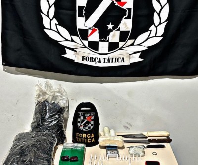 “Moiô, corre” — dupla tenta fugir da polícia e é detida com drogas no bairro Novo Oeste, em Três Lagoas