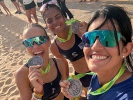 Orgulho de Três Lagoas! Atletas conquistam medalha de bronze no Brasileiro Sub-21 de vôlei de praia
