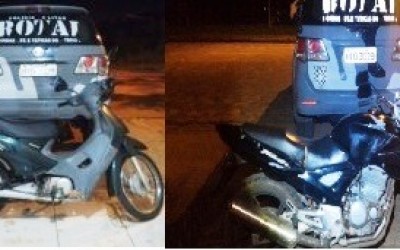 Rotai recupera duas motos furtadas em Três Lagoas