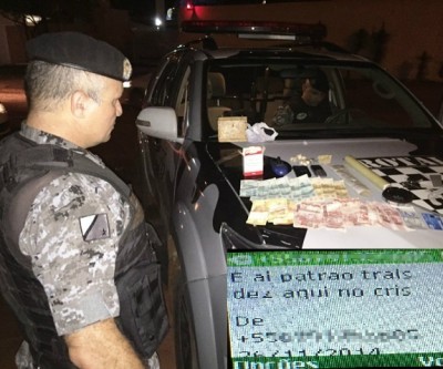  “Tourin” é preso pela Rotai e mensagens comprovam o tráfico de drogas 