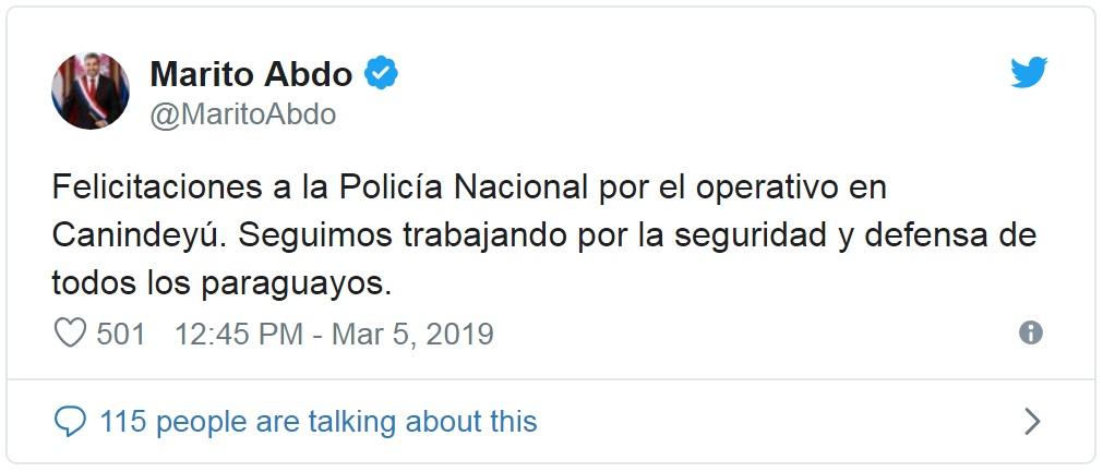 Em operação perto da fronteira, polícia do Paraguai mata integrante de facção foragido