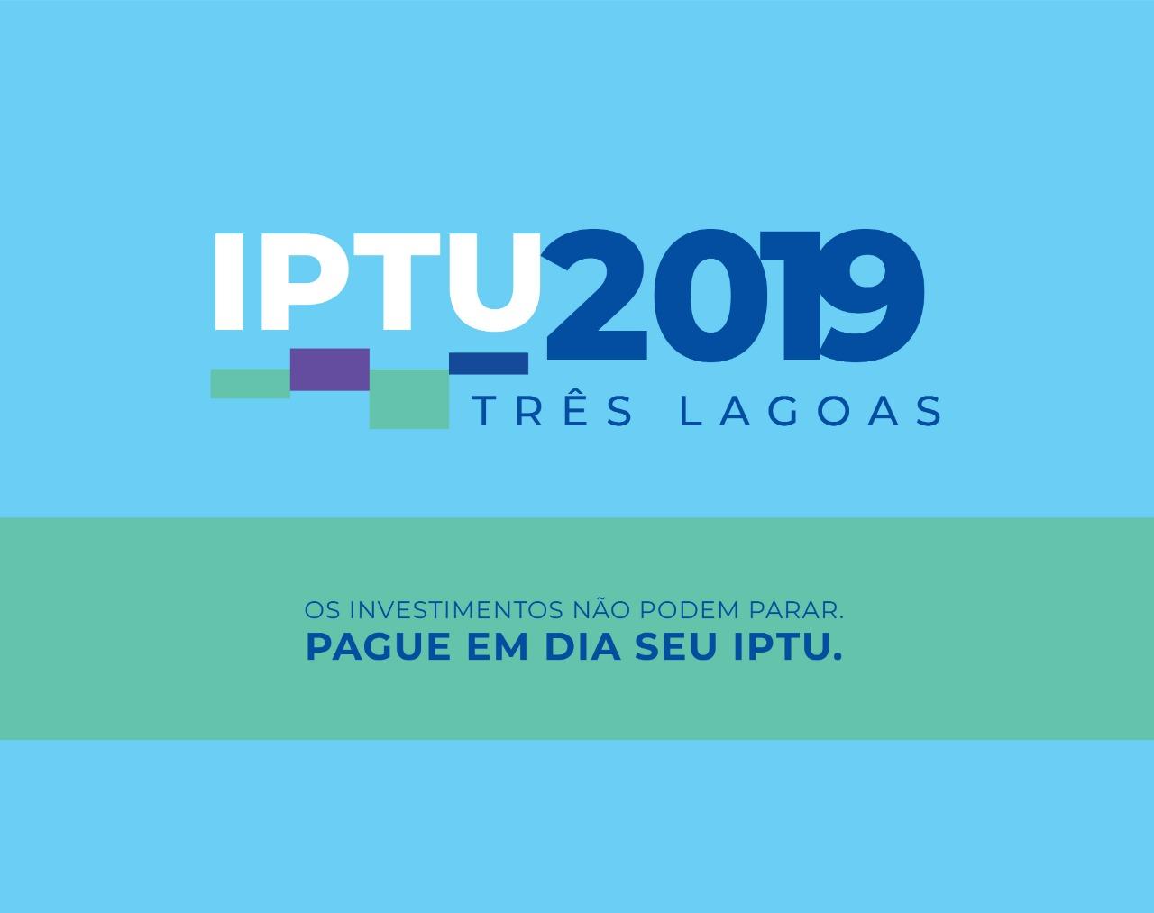 Contribuinte tem até o dia 20 para pagar IPTU 2019 com desconto de 20% Contribuinte tem até o dia 20 para pagar IPTU 2019 com desconto de 20%