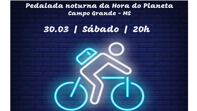 Hora do Planeta com pedalada e monumentos apagados na Capital