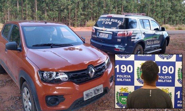 Patrulha Rural de Três Lagoas (MS) apreende veículo que havia sido furtado em Brasília (DF) Patrulha Rural de Três Lagoas (MS) apreende veículo que havia sido furtado em Brasília (DF)