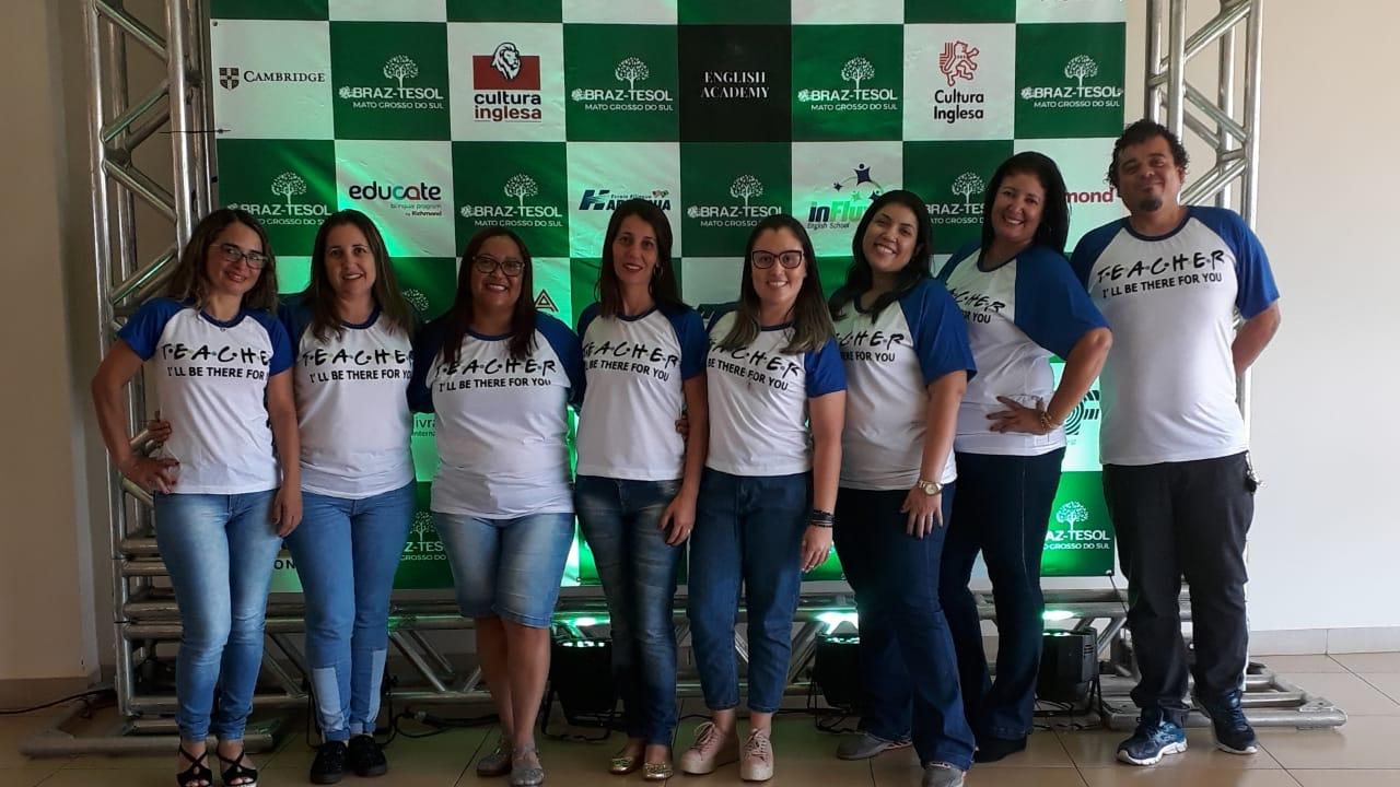 Professores da REME de Três Lagoas participam do II Congresso de Língua Inglesa Braz-Tesol MS em Campo Grande Professores da REME de Três Lagoas participam do II Congresso de Língua Inglesa Braz-Tesol MS em Campo Grande