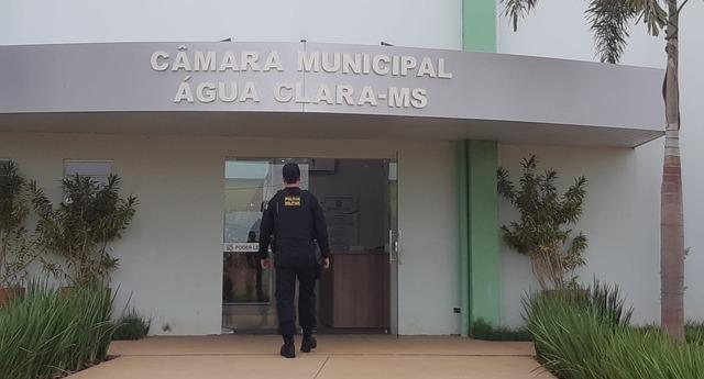 Desvios de até R$ 900 mil em Câmara Municipal de Água Clara motivaram operação do GAECO