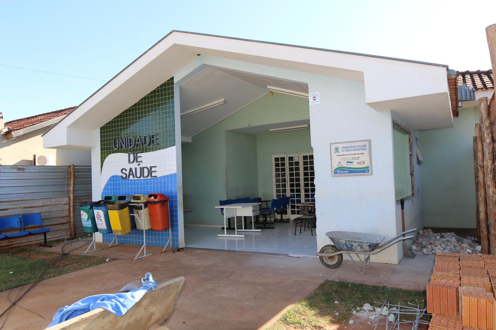 Unidade de Saúde do Bairro Paranapungá recebe reforma e ampliação Unidade de Saúde do Bairro Paranapungá recebe reforma e ampliação