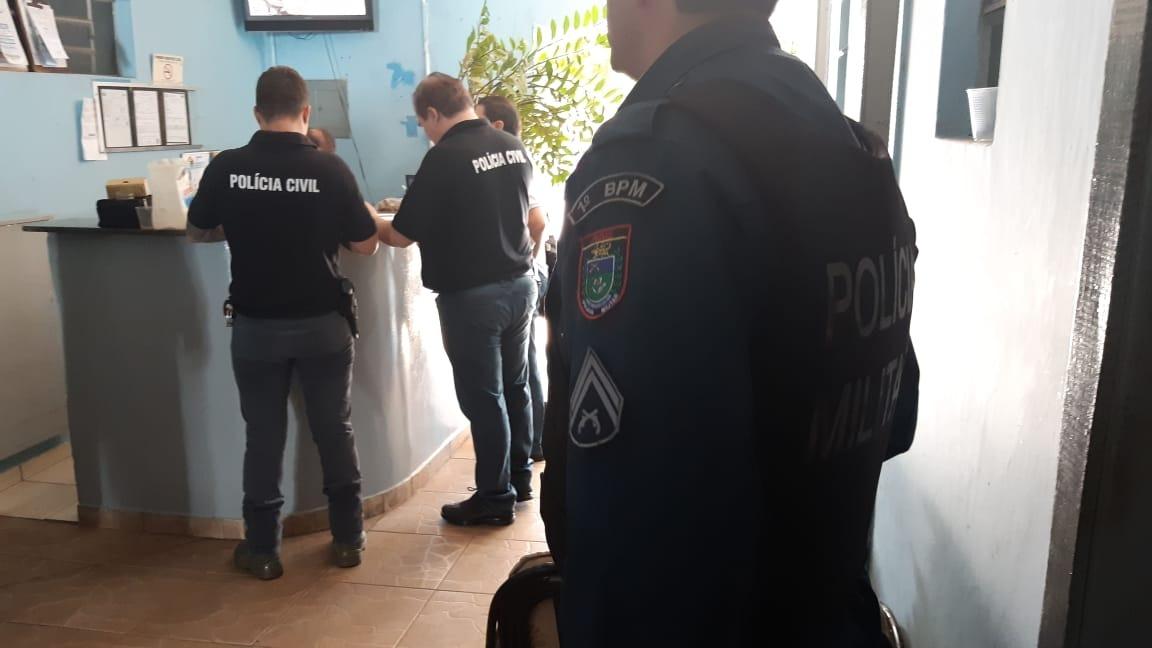 Polícia Militar em conjunto com a Polícia Civil realiza "Operação Co-irmãs” Polícia Militar em conjunto com a Polícia Civil realiza