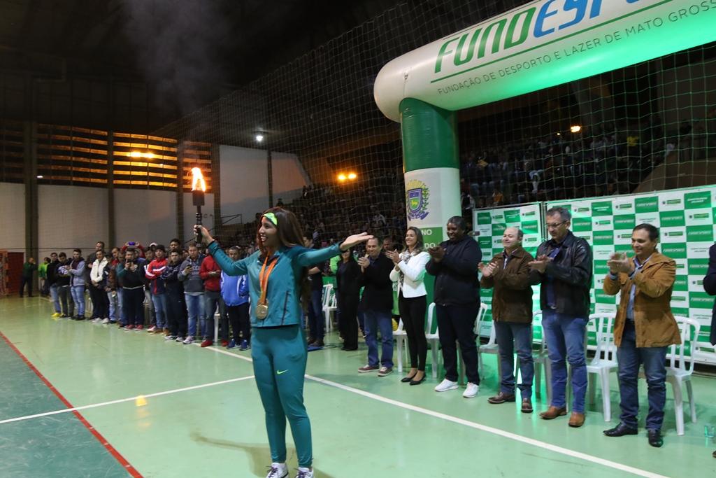 Cerimônia de abertura dá início à fase classificatória dos Jogos Escolares da Juventude 12 a 14 anos em Três Lagoas