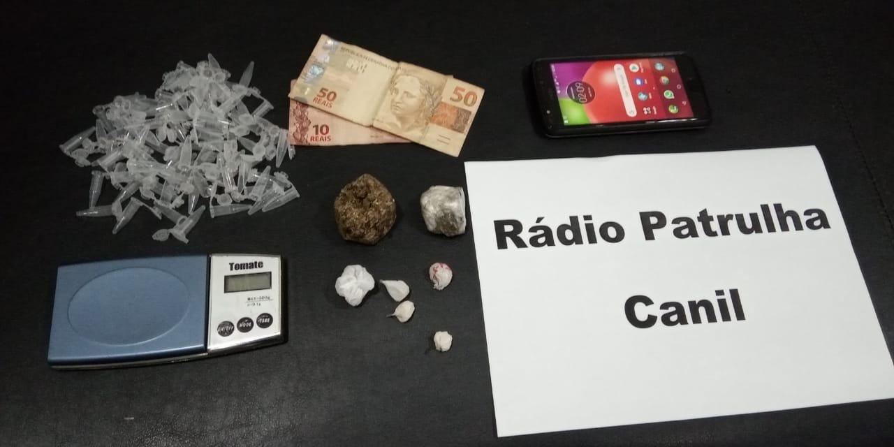 Disque de droga: homem é preso por tráfico ao realizar entrega de entorpecente na Clodoado Garcia Disque de droga: homem é preso por tráfico ao realizar entrega de entorpecente na Clodoado Garcia