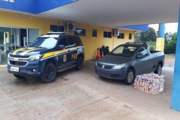 Droga que saiu de Três Lagoas é apreendida na região de Água Clara