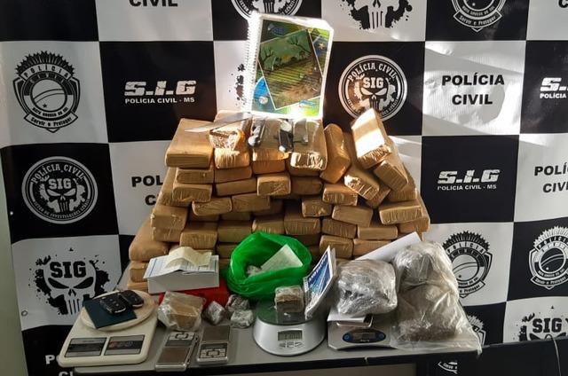 SIG apreende 50 kg de maconha e R$ 9 mil em dinheiro em residência no Jd. Ipanema SIG apreende 50 kg de maconha e R$ 9 mil em dinheiro em residência no Jd. Ipanema