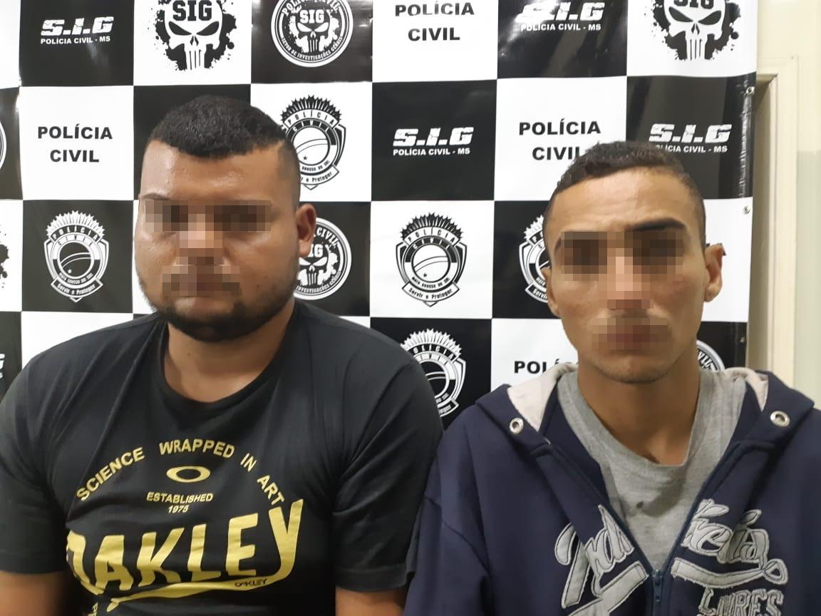 Após buscas, suspeitos por roubo a estudantes são presos; um simulacro de arma de fogo foi apreendido