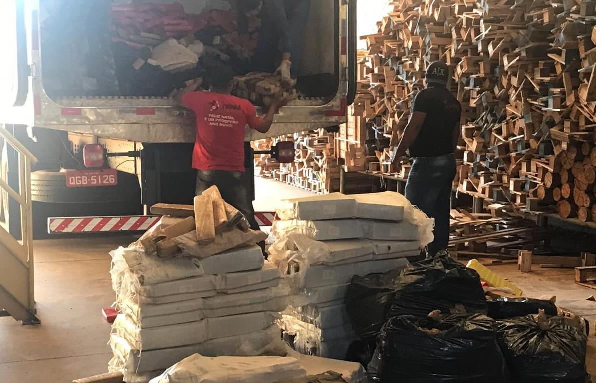 Cerca de 8 t de drogas são incineradas pelo Denar em Campo Grande Cerca de 8 t de drogas são incineradas pelo Denar em Campo Grande