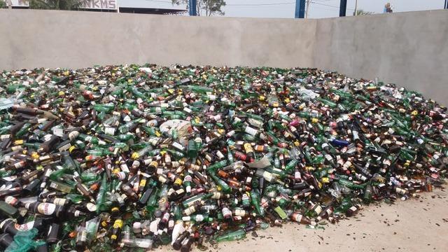 Meio Ambiente reforça ação para coleta seletiva de vidros