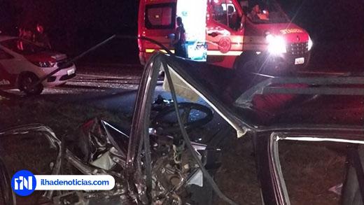 Morre terceira vítima de acidente que matou pai e filha Morre terceira vítima de acidente que matou pai e filha