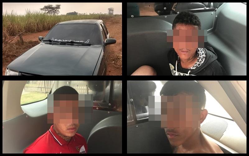 Três homens de Castilho são presos por participar de furto de celular na frente de escola