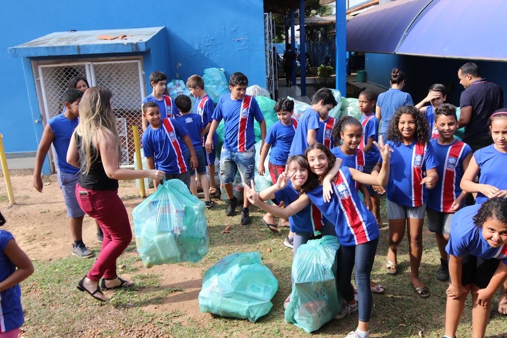 Meio Ambiente promove 2ª Gincana Reciclável com alunos da Rede Municipal de Ensino de Três Lagoas
