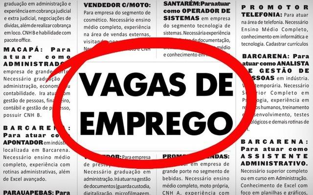 Confira as 29 vagas de emprego disponíveis nesta quarta (18) em Três Lagoas Confira as 29 vagas de emprego disponíveis nesta quarta (18) em Três Lagoas