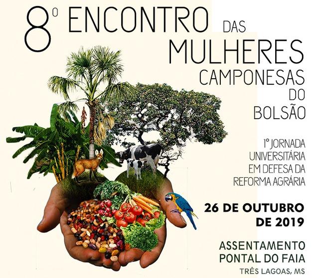 Assentamentos da região do bolsão participarão do 8º Encontro das Camponesas