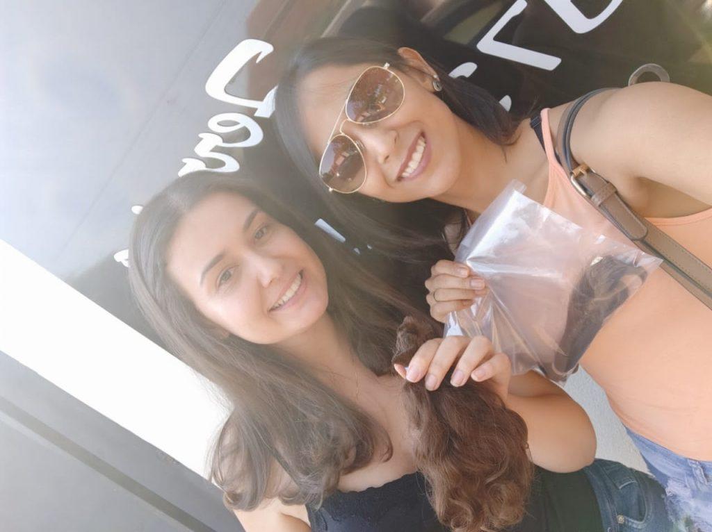 Colaboradoras da Unimed Andradina doam cabelo para o Hospital de Câncer da Barretos Colaboradoras da Unimed Andradina doam cabelo para o Hospital de Câncer da Barretos