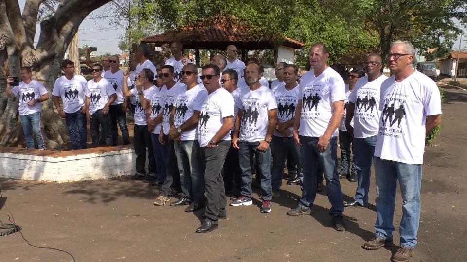 Militares de 1988 realizam 1º reencontro dos Boinas Preta na 3ª Bia AAAe