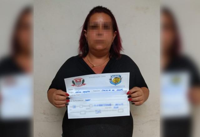 Suspeita de assassinato de Érica que estava foragida é presa no estado de São Paulo Suspeita de assassinato de Érica que estava foragida é presa no estado de São Paulo