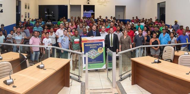 Câmara sedia debate sobre a reurbanização visando a regularização de loteamento Câmara sedia debate sobre a reurbanização visando a regularização de loteamento