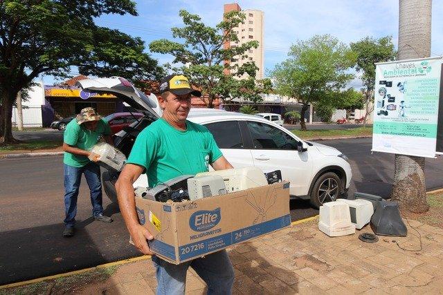 Campanha arrecada mais de 4 toneladas de lixo eletrônico em Três Lagoas