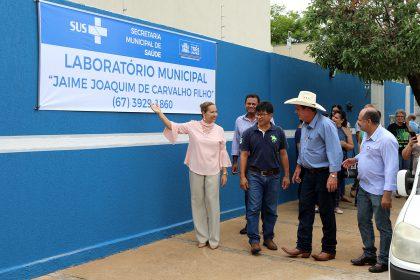 Laboratório Municipal já se encontra instalado em novo endereço Laboratório Municipal já se encontra instalado em novo endereço