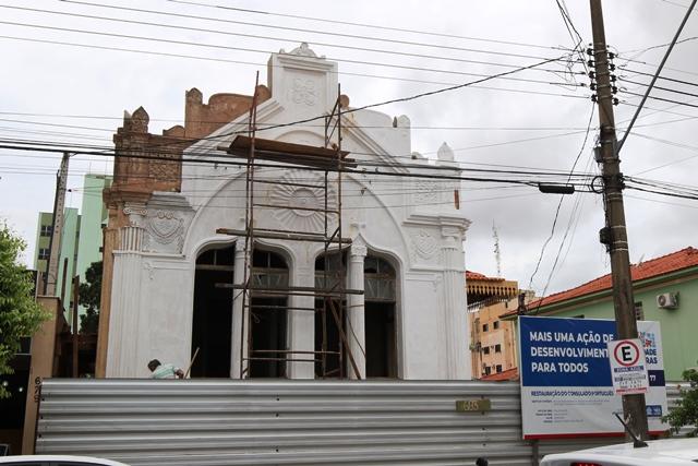Obras de restauração do Consulado Português estão quase 50% concluídas