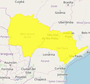 Tempo ‘vira’ e Inmet faz alerta de tempestade para Três Lagoas e outras cidades de MS Tempo ‘vira’ e Inmet faz alerta de tempestade para Três Lagoas e outras cidades de MS