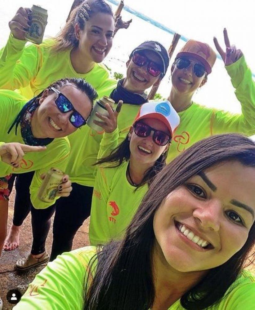 Bruna Viola e o grupo Girls Pesca gravam reality show em Três Lagoas Bruna Viola e o grupo Girls Pesca gravam reality show em Três Lagoas